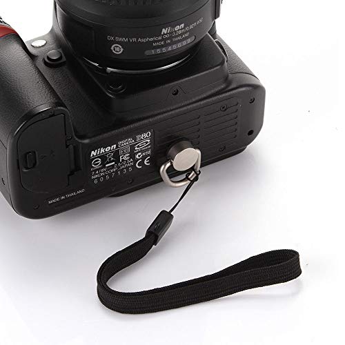 Stainless Steel D Ring Screw Hinged Holder Camera Fixing Screw 1/4"-20 Thread For Tripod Dslr Cameras For Quick Release Wrist Strap Sling 2 Pack #TOP4