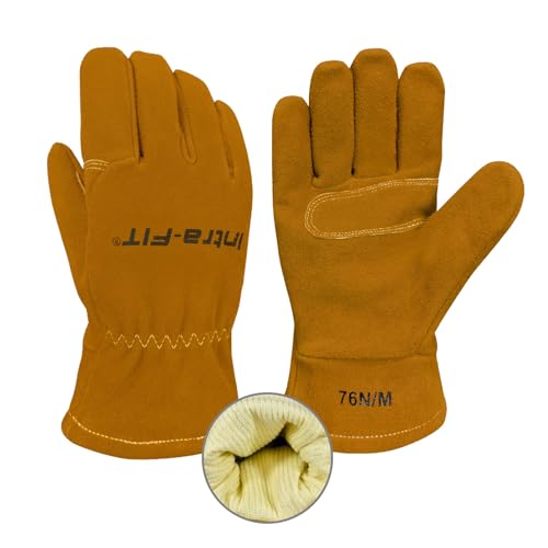 Intra-FIT Structural Firefighter Gloves NFPA 1971, Moisture Barrier, Heat & Flame Resistant Firefighting Gloves