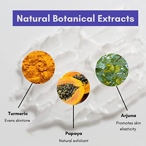 Urban Veda Radiance Exfoliating Facial Polish - Ayurvedic Face Scrub W/Tumeric For Women - Cleansing Hydrating Mask & Gentle Natural Skincare, Brightening Glow, Vegan & Cruelty Free #TOP3