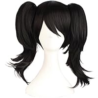 MapofBeauty 22 Pulgada /55cm Una Peluca Corta y Dos Accesorios