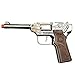 Parris Manufacturing Desert Fox WWII Die Cast Metal Toy Replica Luger Gun