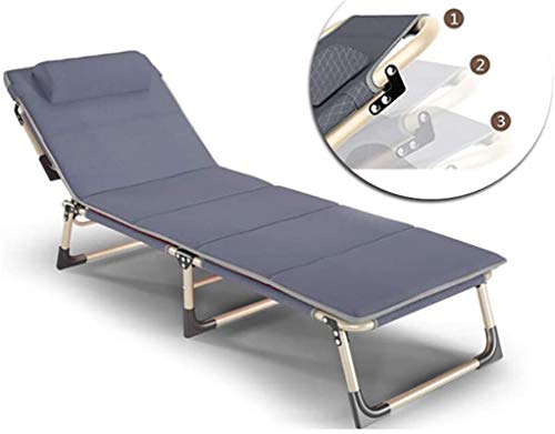 Xzgden Lightweight Foldable Deck Chair Portable Metal Sun Loungers Household Office Garden Patio Beach Camping Zero Gravity Chairs-Red (Color : Red) #TOP2