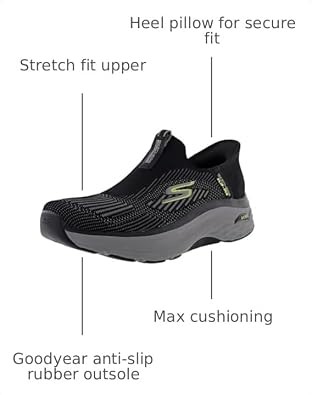 Skechers Men's Slip-Ins: Max Cushioning Arch Fit- Fortuitous Walking Shoes