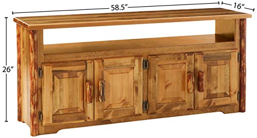 Montana Woodworks Glacier Country Collection Television Stand #TOP4