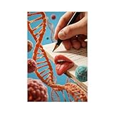Photo Gallery bkhjsasu 3 poster su tela con penna per editing genetico su pergamena del dna, decorazione artistica da parete per soggiorno e camera da letto, 40 x 60 cm Photo Gallery bkhjsasu 3 poster su tela con penna per editing genetico su pergamena del dna, decorazione artistica da parete per soggiorno e camera da letto, 40 x 60 cm