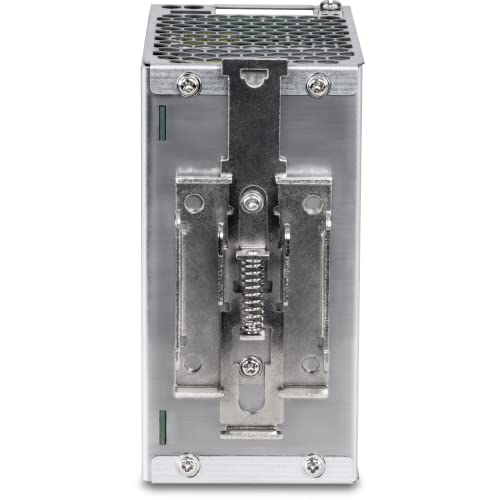 Image of TRENDnet 240W, 52V DC, 4.61A AC to DC DIN-Rail Power Supply, TI-S24052, Industrial Power Supply with Built-in Power Factor Controller Function, Silver