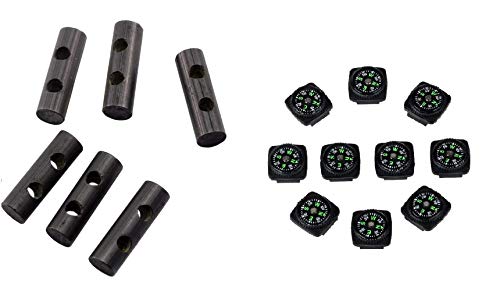 Pack de 6 barras ferrocerio y 10 brújulas miniatura 1