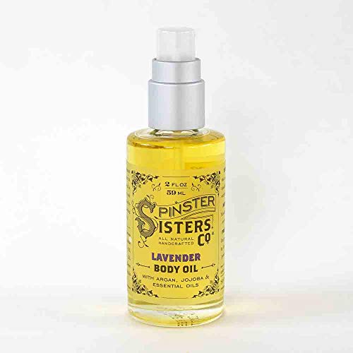 Spinster Sisters All Natural, Handcrafted Body Oil (Lavender)