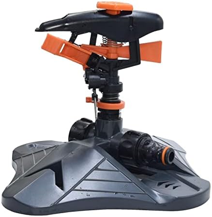 Garden Sprinkler, Upgrade Automatic 360 Degree Rotating Irrigation Water Sprinkler System, Garden Hose Sprinkler for Watering Garden, for Agricultural Horticulture Field Vegetables