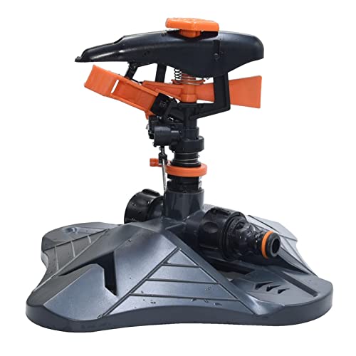 Garden Sprinkler, Upgrade Automatic 360 Degree Rotating Irrigation Water Sprinkler System, Garden Hose Sprinkler For Watering Garden, For Agricultural Horticulture Field Vegetables #TOP1