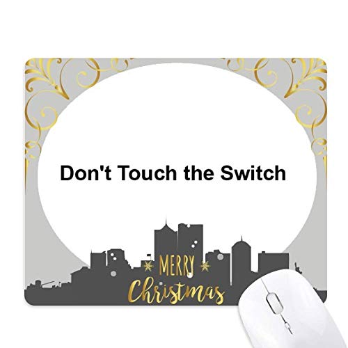 Tapis de souris en caoutchouc noël cartoon icône pour ordinateur portable et pc fixe