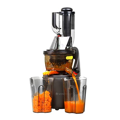 Wonderchef Regalia Full Fruit Cold Press Slow Juicer | 55 Rpm Slow Juicer Retains Higher Nutrients | 240 Watts Powerful Dc Motor | Easy To Clean | 5-Year Motor Warranty For Rs. 3496 @ 83 %
