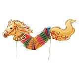 【Matériaux de qualité supérieure】 : Fabriquée en papier de qualité, cette guirlande à main est robuste et légère, idéale pour embellir votre intérieur ou tout autre espace que vous souhaitez décorer.