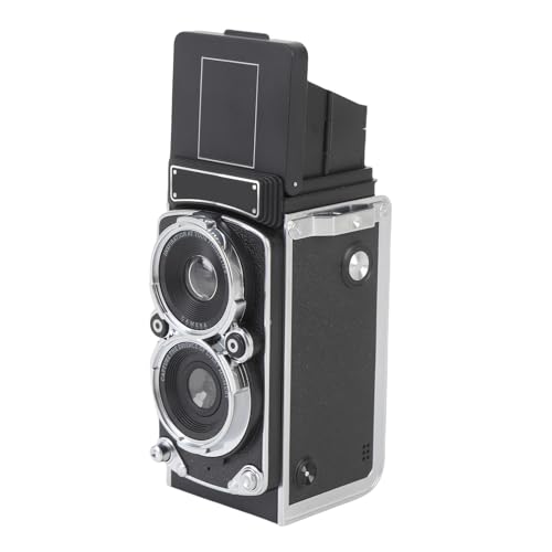 Vintage Mini Digital Camera, Portable TLR Style Retro Point and Shoot Compact Small Camera, 1080P FHD Video 12MP Autofocus, 1.54 inch Screen, for Beginners Teens (64GB)