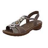 Flexible Laufsohle Ara Hawaii Damen Leder Sandalen (6 UK)