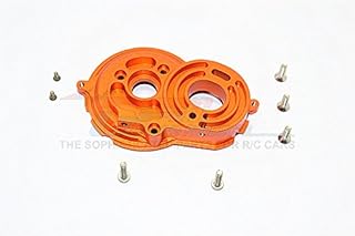 Axial SCX10 II Upgrade Parts (AX90046, AXI90075) Aluminum Motor Mount - 1Pc Set Orange