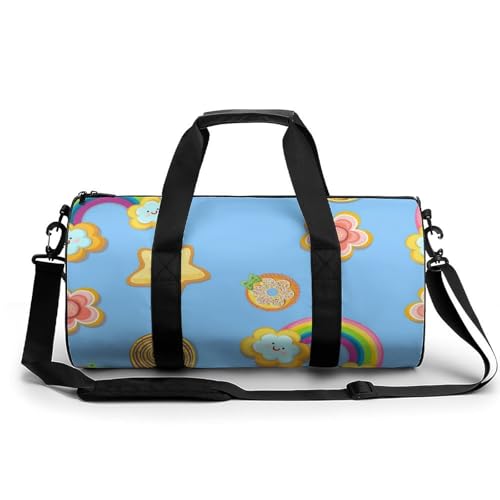 Sac week-end Fleur D'étoile Arc-en-Ciel pour vos sorties camping et randonnée