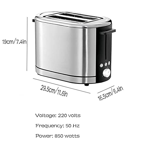 HYLK Gesundheit Slice Toaster,brotbackautomat Toaster Haushalt Kleine automatische Frühstücksmaschine Multifunktions… – Bild 3