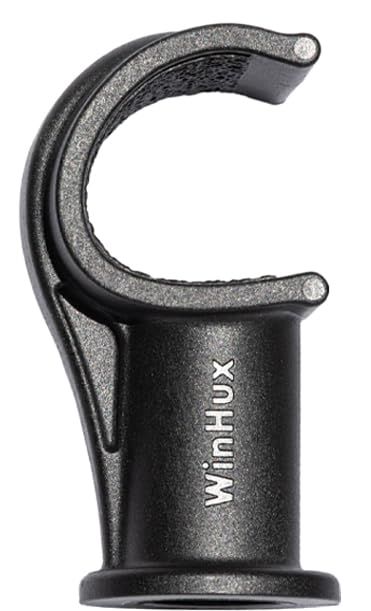 WinHux Spare Hook for Telescopic Extendable Window Opener Pole Rods, Replacement Skylight Hook (No Blind Control)