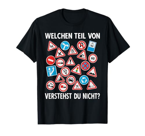 Fahrlehrer Fahrlehrerin Fahrschule Fahrschullehrer T-Shirt