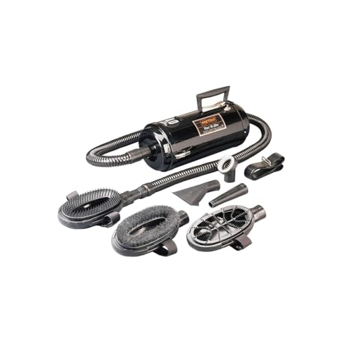 METROVAC - Vac 'N Blo Large Animal Groomer Model: LAG-73 1350 Watts- Pet Grooming Kit - Pet Hair Vacuum for Removing Dirt & Loose Hair