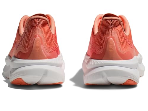 Image of Hoka Women's Mach 6 Guava /White 5.5 Medium