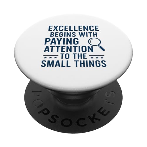 Pay Attention to Details | World Quality Day Celebration PopSockets Adhesive PopGrip