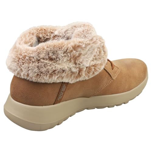 Skechers On-The-Go Joy Cozy Charm, Stivaletto Donna, Chestnut Textile, 38 Eu - 2