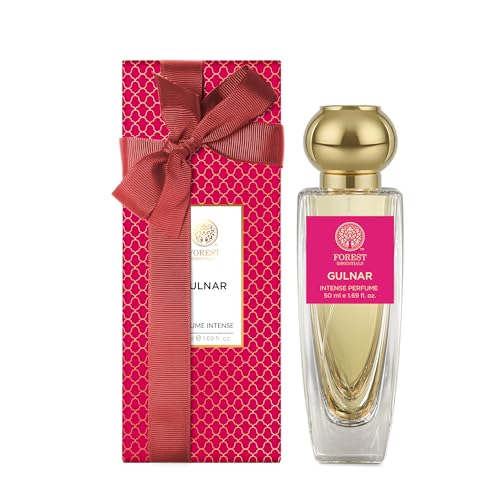 Image of Forest Essentials Intense Perfume Gulnar | Rose & Carnation Flower Perfume | Lasts Through the Day | Refreshing & Uplifting | Gulaab Fragrance | Long Lasting