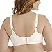 Vanity Fair Women's Beauty Back Full Figure Wirefree Bra (71380-Fashion Colors), Coconut White Lace, 42DD