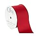 Offray Grosgrain Craft Ribbon, 2-1/4-Inch Wide by 10-Yard Spool, Red