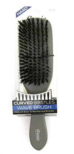 Annie Hard Curved Bristles Wave Brush 2330 Grey