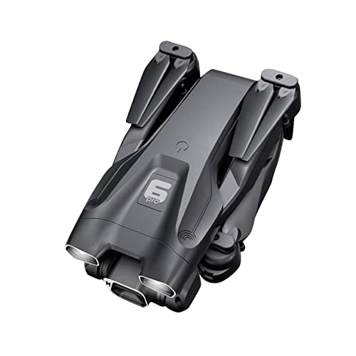 New H66 Aerial Drone, 4K Professional Hd Camera Drone For Adult, Long Endurance Folding Remote Control Aircraft With Wifi Fpv Live Video, Single Lens With Storage Bag, Trajectory Flight, App Control (Black B) #TOP3