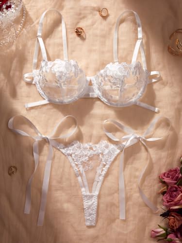 Image of Lilosy Sexy Lingerie Set 2 Piece Women Bra and Panty