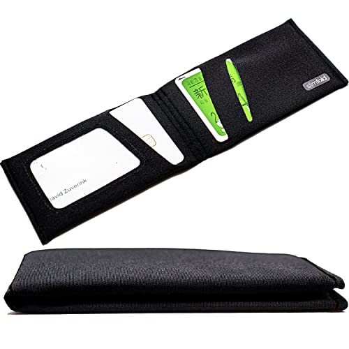 SlimFold™ Minimalist Wallet - RFID Option - Thin, Durable, and Waterproof Guaranteed - Made in USA - NANO Size