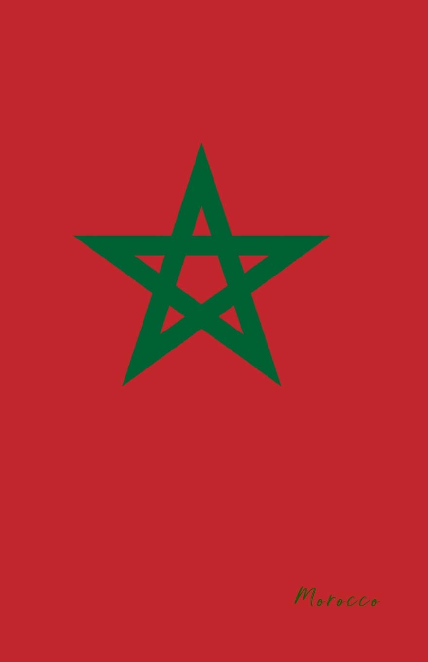 Morocco: Flag Notebook, Travel Journal to write in, College Ruled Journey Diary