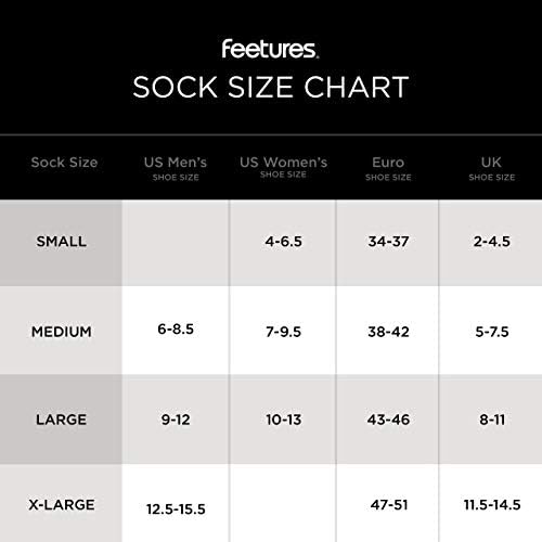 Feetures Elite Light Cushion Mini Crew Sock - Sport Sock with Targeted Compression