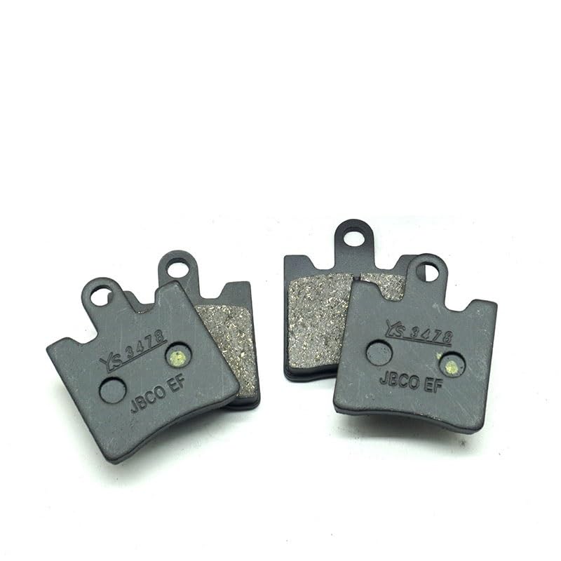 Motorcycle Front Rear Brake Pads for AN400S Burgman/Skywave 400 Type S 2004-2006 AN400SS 2006 AN400Z 2001-2006 AN400 AN(2 Pair Front Pads)