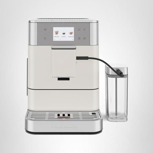 KitchenAid Fully Automatic Espresso Machine KF7, KES8557, Porcelain White