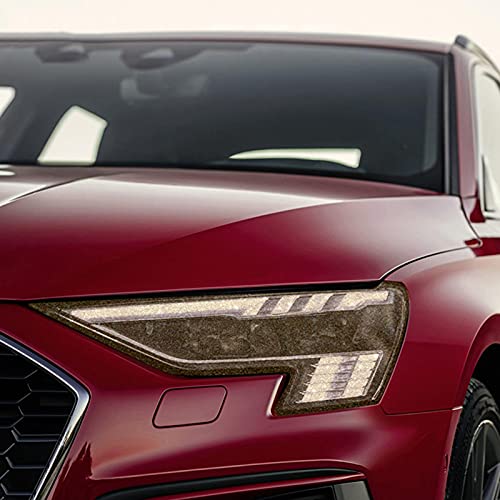 OPisuda Auto koplamp zwarte beschermfolie transparante TPU sticker decoratie accessoires, Voor Audi A3 8Y S3 2020 2021 - Image 4