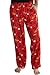 DC Comics Herren Schlafanzughose/Pyjamahose mit Comic-Aufdruck - Rot - Medium