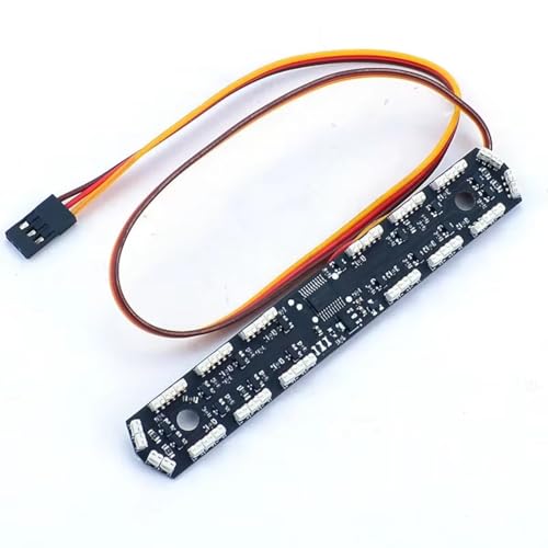 Accesorios para automóviles Tamiya Volvo F16 focos RC de advertencia