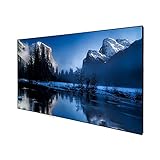 DELUXX Cinema Rahmenleinwand SlimFrame Velvet 243 x 136cm, 110