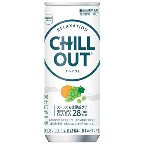 �R�J�R�[�� CHILL OUT(�`���A�E�g) �X�g���X&��J���P�A 250ml��×30�{��×(2�P�[�X)