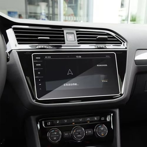 Écran de navigation Tiguan Allspace toujours net grâce au verre trempé anti-traces de doigts
