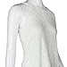 Toraway Blouses, Women Summer Sleeveless Lace Vest Blouse Shirt Tops (Large, White)