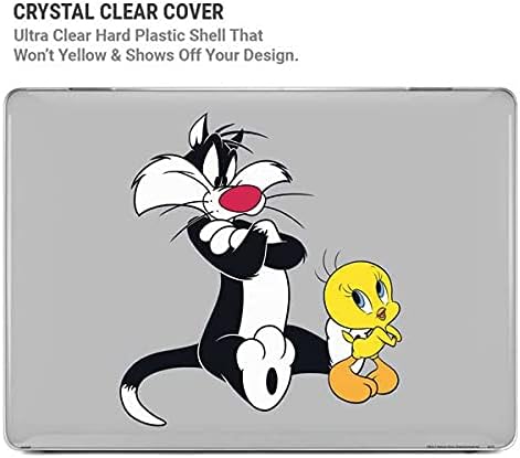 Skinit Case + Skin Compatible with MacBook Pro 16in (2019-20) - Officially Licensed Warner Bros Sylvester Tweety Bird Crossed Arms Design