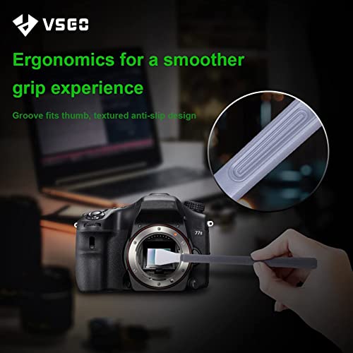 VSGO Micro Cuatro Tercios 4/3 Sensor de limpieza Hisopos 12pcs para cámaras DSLR (V-S01-E) - imagen 6