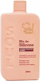 Condicionador Cabelo com Mix de Silicones Soul Cosméticos - Hidratação e Brilho