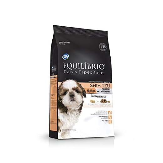 Shih Tzu Filhote Raças Específicas Equilíbrio Para Shih Tzu Pequeno Filhotes, Sabor Frango 2kg